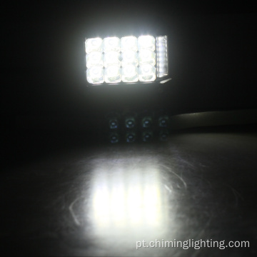 Luz de trabalho off-road LED de 2 vias com luz lateral